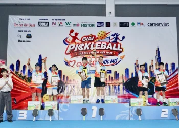 Vinh danh những nhà vô địch Giải Pickleball Tạp chí Trẻ em Việt Nam lần I – 2026