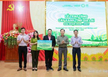 C.P. Việt Nam tiếp nối hành trình xanh, tặng 150.000 cây tại Gia Lai