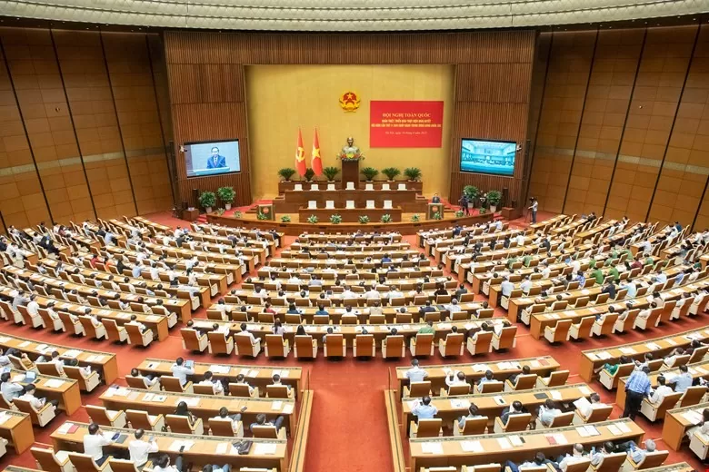 Sáng 21/5/2025: Quốc hội thảo luận và Biểu quyết thông qua Nghị quyết về việc rút ngắn nhiệm kỳ Quốc hội khoá XV và HĐND các cấp nhiệm kỳ 2021 - 2026; Ngày bầu cử đại biểu Quốc hội khóa XVI và đại biểu HĐND các cấp nhiệm kỳ 2026 - 2031 Sáng 21/5/2025: Quốc hội thảo luận và Biểu quyết thông qua Nghị quyết về việc rút ngắn nhiệm kỳ Quốc hội khoá XV và HĐND các cấp nhiệm kỳ 2021 - 2026; Ngày bầu cử đại biểu Quốc hội khóa XVI và đại biểu HĐND các cấp nhiệm kỳ 2026 - 2031