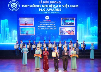 EVNHCMC được vinh danh Top Công nghiệp 4.0 Việt Nam 2025