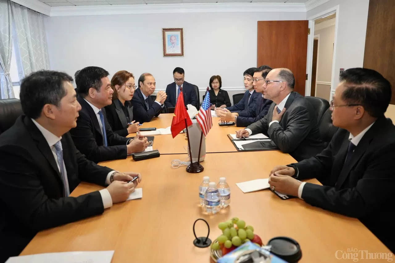 Bộ trưởng Nguyễn Hồng Diên Excelerate Energy về phát triển khí LNG Việt Nam và Hoa Kỳ hợp tác chiến lược về năng lượng, hàng không vũ trụ, công nghệ và AI