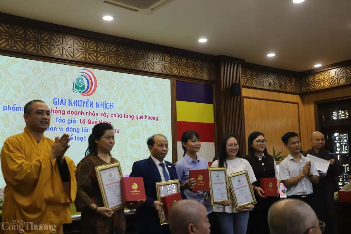 36 tác phẩm đoạt Giải Báo chí Phật giáo năm 2024 36 tác phẩm đoạt Giải Báo chí Phật giáo năm 2024