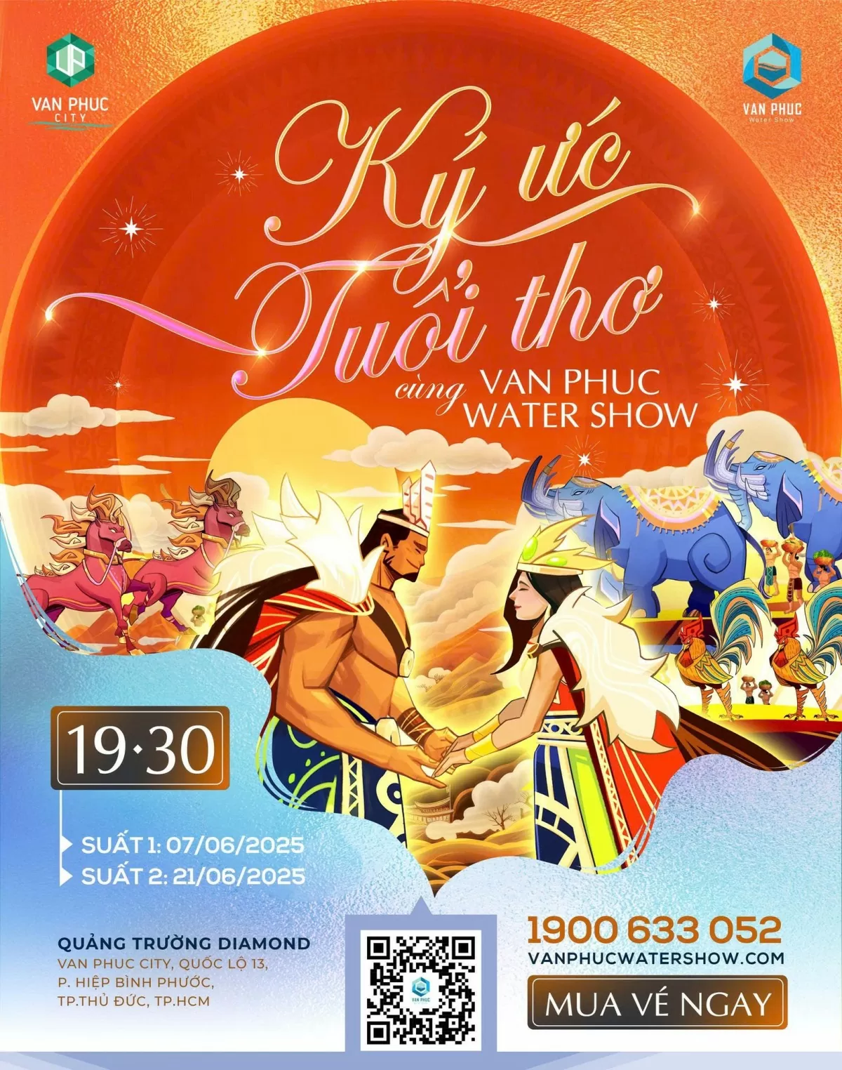 Van Phuc Water Show khởi đầu mùa hè cho trẻ thơ Van Phuc Water Show khởi đầu mùa hè cho trẻ thơ