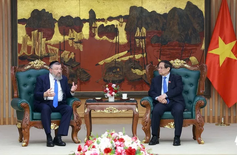 Bộ trưởng Yoav Ben Tzur: Phía Israel mong muốn, sẵn sàng và sẽ tạo điều kiện để đón nhận thêm nhiều lao động tay nghề cao từ Việt Nam - Ảnh: VGP/Nhật Bắc Bộ trưởng Yoav Ben Tzur: Phía Israel mong muốn, sẵn sàng và sẽ tạo điều kiện để đón nhận thêm nhiều lao động tay nghề cao từ Việt Nam - Ảnh: VGP/Nhật Bắc