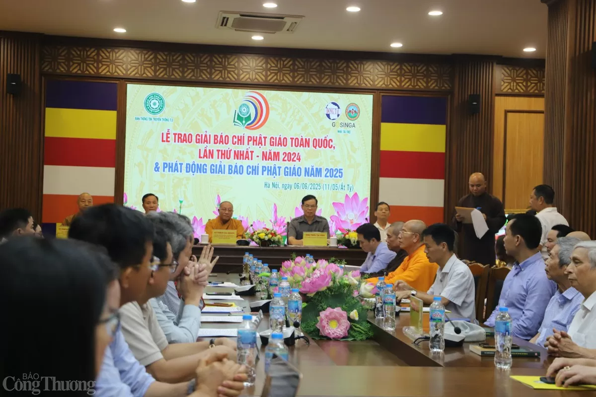 36 tác phẩm đoạt Giải Báo chí Phật giáo năm 2024 36 tác phẩm đoạt Giải Báo chí Phật giáo năm 2024