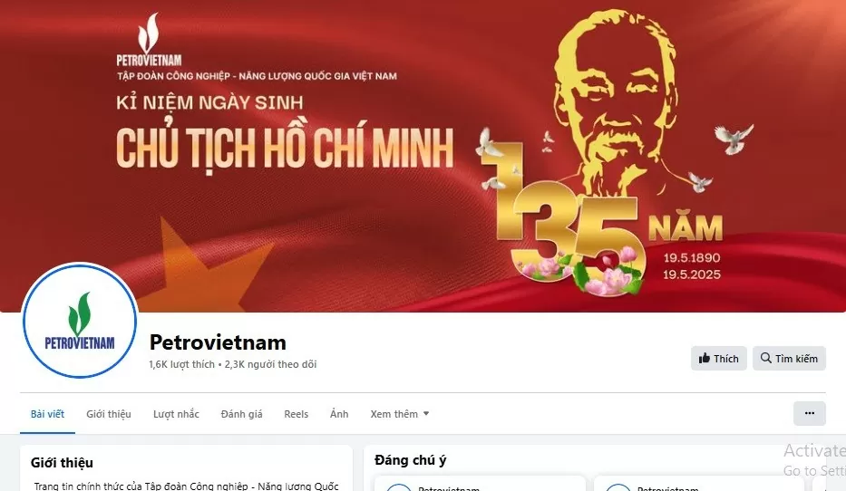 Cảnh báo trang mạo danh Petrovietnam để lừa đảo tuyển dụng