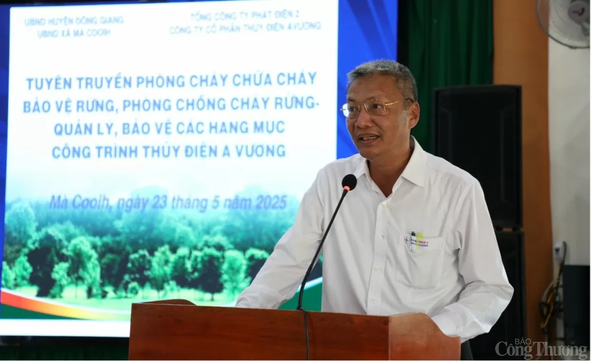 Ông Ngô Xuân Thế - Phó Tổng Giám đốc AVC phát biểu tại Hội nghị