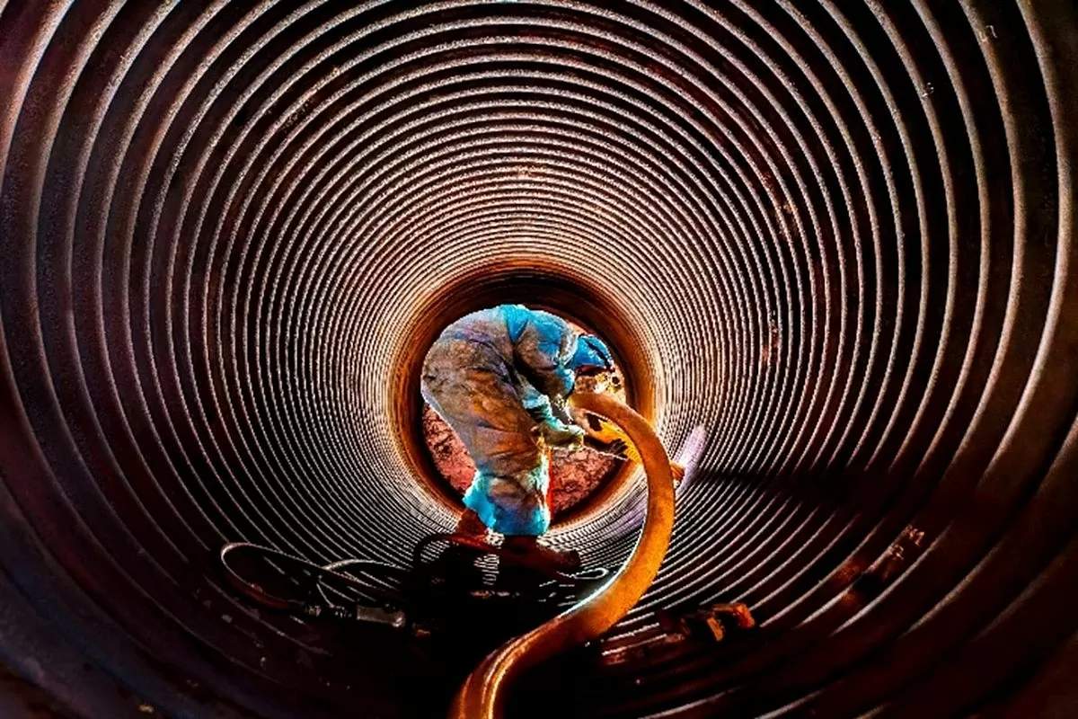 Tác phẩm đạt giải Nhất cuộc thi (Ảnh PV GAS) Tác phẩm đạt giải Nhất cuộc thi (Ảnh PV GAS)