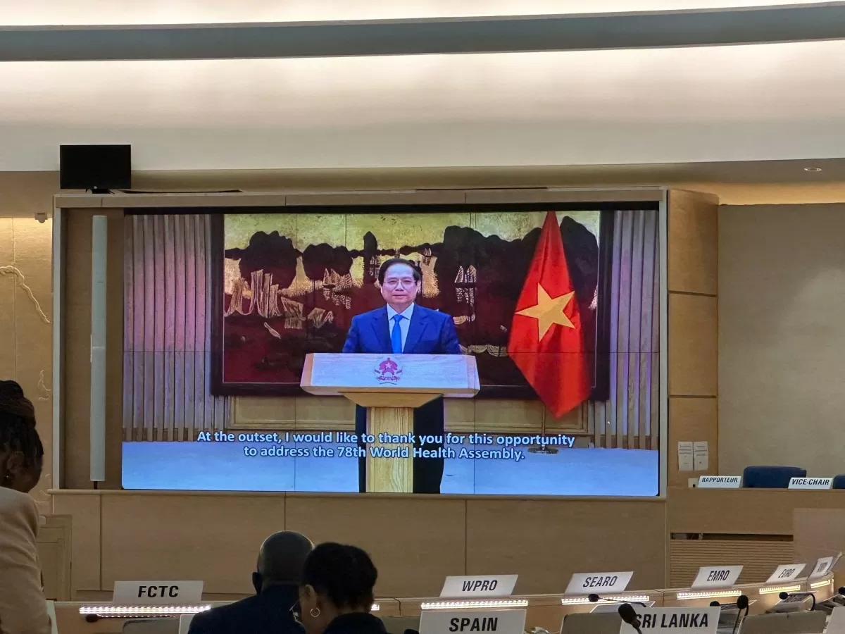 Video thông điệp của Thủ tướng Phạm Minh Chính được phát trong Phiên toàn thể của Kỳ họp ngày 20/05/2025. Video thông điệp của Thủ tướng Phạm Minh Chính được phát trong Phiên toàn thể của Kỳ họp ngày 20/05/2025.