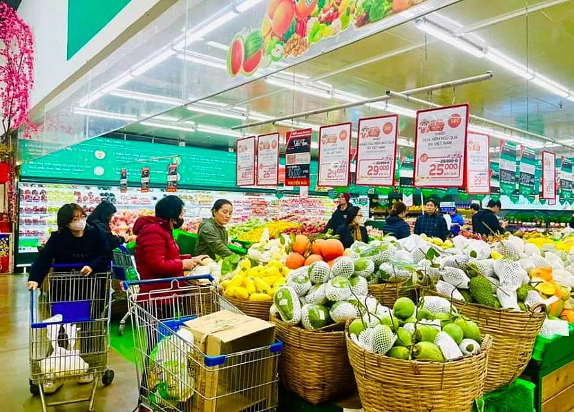 tổng mức bán lẻ hàng hóa và doanh thu dịch vụ tiêu dùng tháng 5/2025 ước đạt 7.367 tỷ đồng