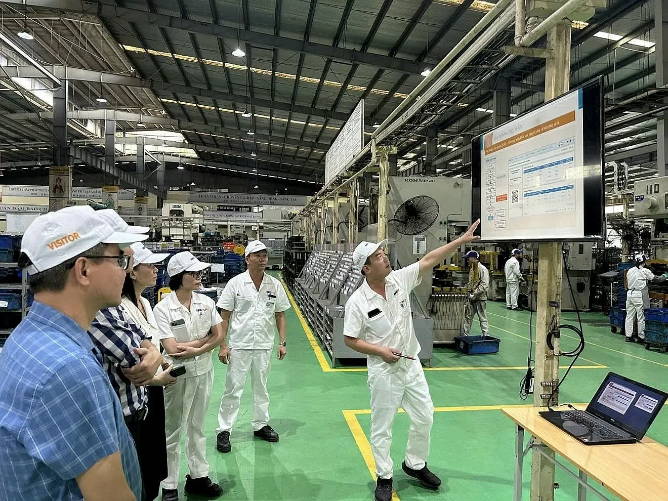 Dự án hỗ trợ phát triển nhà máy thông minh đã mang lại nhiều thay đổi tích cực cho các doanh nghiệp (Ảnh: Samsung Việt Nam).