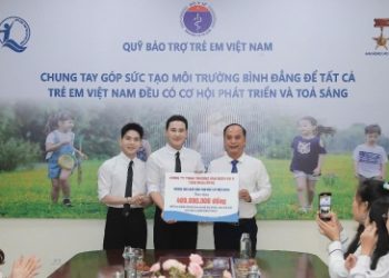 Tài trợ 400 triệu đồng hỗ trợ trẻ em có hoàn cảnh khó khăn