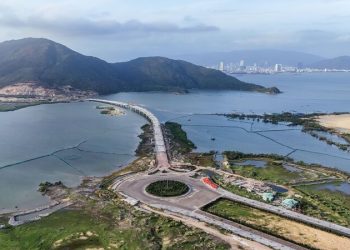 Hợp long cầu Hải Giang kết nối dự án MerryLand Quy Nhơn