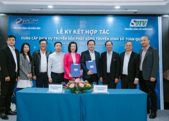 DTV và SDTV ký kết hợp tác truyền dẫn, phát sóng truyền hình số mặt đất