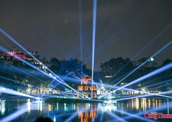 “Trái tim Thủ đô” lung linh trong không gian ánh sáng nghệ thuật