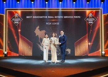 ROX Lease đạt giải ‘Dịch vụ Bất động sản đổi mới Đông Nam Á 2025’