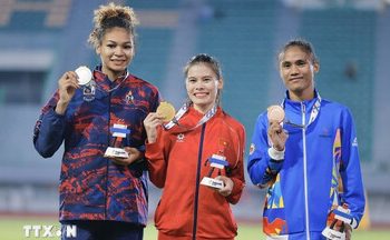 SEA Games 33: Huy chương vàng đầu tiên cho bắn súng Việt Nam
