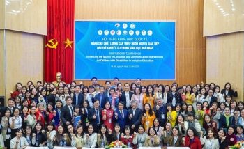 Việt Nam thúc đẩy can thiệp ngôn ngữ, giao tiếp cho trẻ khuyết tật trong giáo dục hòa nhập