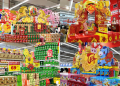 Không khí xuân phủ khắp siêu thị Hà Nội