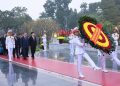 Lãnh đạo Đảng, Nhà nước viếng Lăng Chủ tịch Hồ Chí Minh và dâng hương tưởng niệm các Anh hùng liệt sĩ