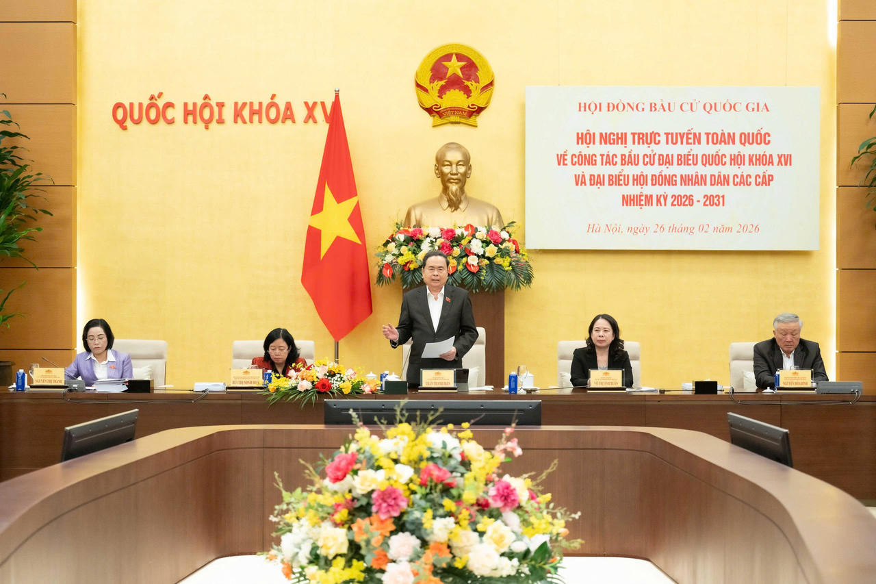 Tập trung cao độ cho bầu cử đại biểu Quốc hội khóa XVI và đại biểu HĐND các cấp nhiệm kỳ 2026-2031