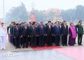 Lãnh đạo Đảng, Nhà nước vào Lăng viếng Chủ tịch Hồ Chí Minh nhân kỷ niệm 96 năm Ngày thành lập Đảng Cộng sản Việt Nam