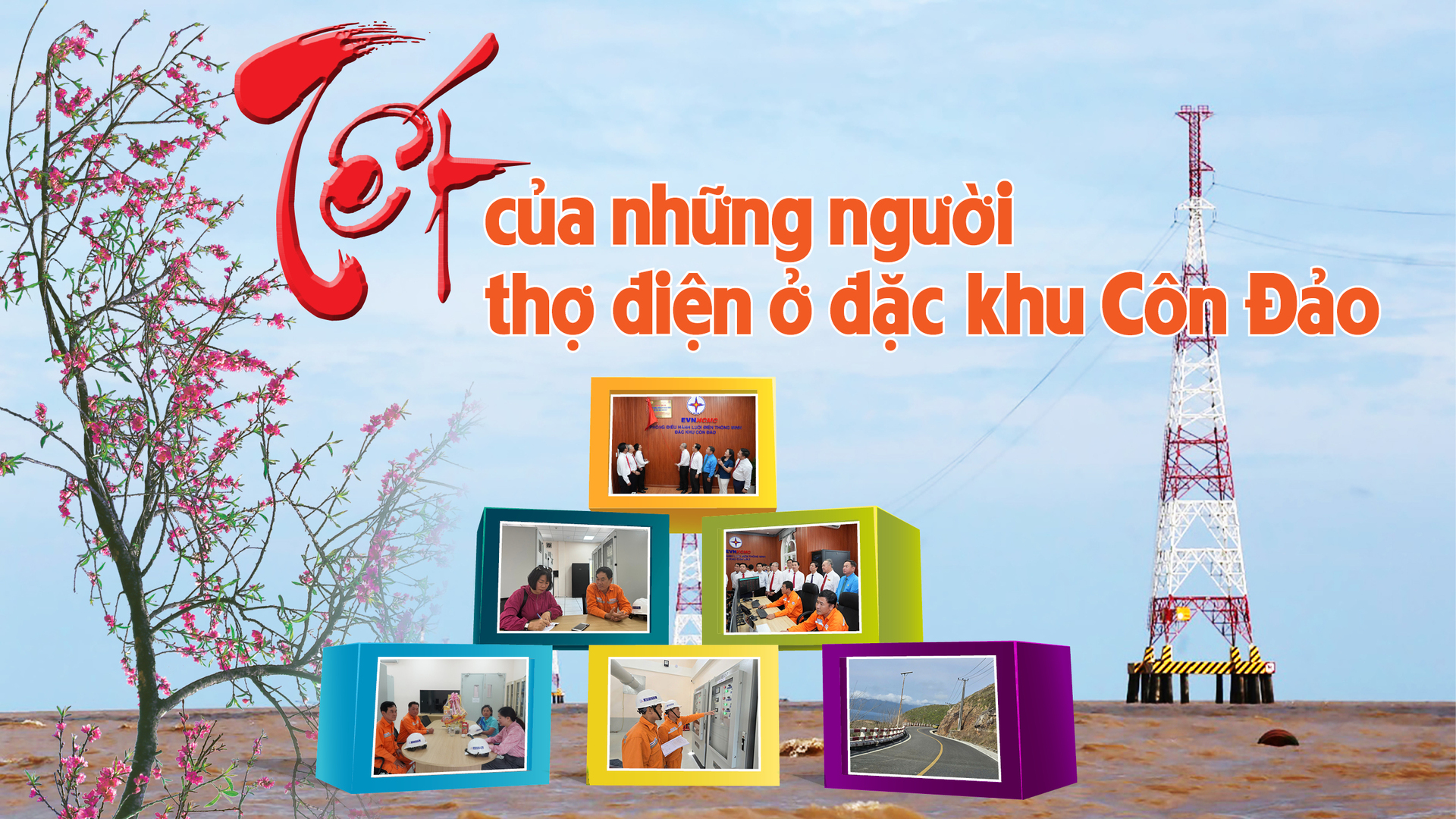 Tết của những người thợ điện ở đặc khu Côn Đảo - 1