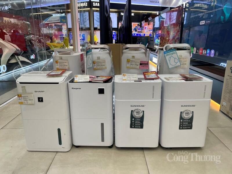 Người dân ưu tiên lựa chọn các dòng sản phẩm máy hút ẩm công suất vừa, phù hợp với gia đình.