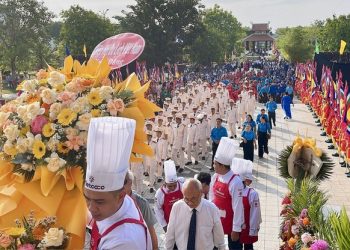 Cần Thơ: Không khí trang nghiêm dâng lễ Giỗ Tổ tại đền thờ Vua Hùng