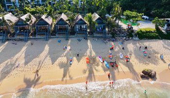 Mùa hoa bún nở rộ bên giếng làng cổ giữa lòng Thủ đô