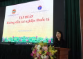 Tập huấn chuyên sâu về phòng, chống tác hại thuốc lá cho cán bộ hội nông dân ở Lạng Sơn