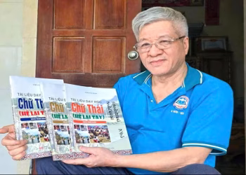 Hành trình hồi sinh chữ viết của đồng bào Thái ở Nghệ An