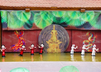 Phú Thọ đưa múa rối nước vào phục vụ du khách về dự Lễ hội Đền Hùng