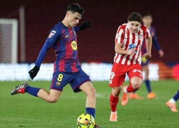 Thắng đậm tại Camp Nou, Barcelona vẫn bất lực nhìn Atlético Madrid đi tiếp