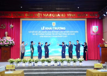 Khai trương Cơ sở dữ liệu quốc gia về pháp luật phiên bản mới