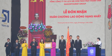 Saigontourist Group đánh dấu ‘Hành trình 50 năm vươn mình cùng đất nước’