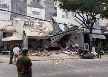 Công an Đà Nẵng vào cuộc điều tra công trình khi tháo dỡ gây sập nhà dân