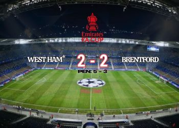 West Ham thắng nghẹt thở trên loạt luân lưu, vào tứ kết FA Cup