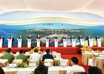 Thủ tướng Chính phủ Lê Minh Hưng dự lễ khởi công đường sắt tốc độ cao Hà Nội – Quảng Ninh