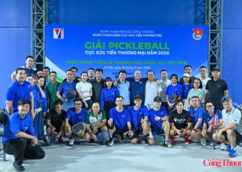 Sôi động Giải Pickleball Cục Xúc tiến thương mại 2026