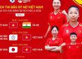 Lịch thi đấu của Đội tuyển nữ Việt Nam tại VCK bóng đá nữ Châu Á 2026