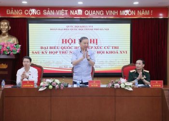 Tổng Bí thư, Chủ tịch nước Tô Lâm tiếp xúc cử tri thành phố Hà Nội