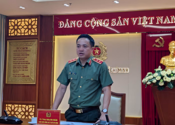 Công an TP Hồ Chí Minh họp báo thông tin vụ án mạng do hai người nước ngoài thực hiện