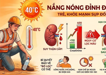 Nắng nóng gay gắt, cảnh báo nguy cơ suy thận do mất nước