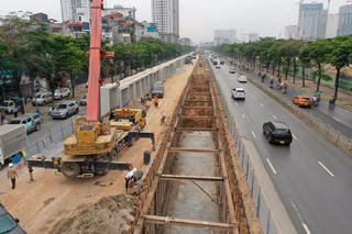 Phía sau tiến độ các công trình chống ngập khẩn cấp ở Hà Nội