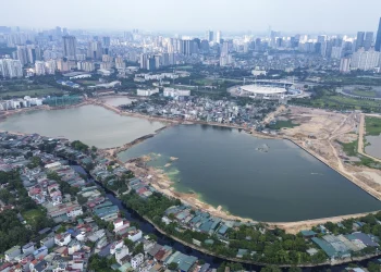 Loạt hồ điều hòa chống ngập ở Hà Nội sắp hoàn thành