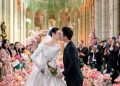 Hề Mộng Dao và con trai tỷ phú cưới trong lâu đài