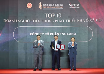 Giải thưởng Quốc gia Bất động sản Việt Nam 2026: TNG Land góp mặt trong Top 10 doanh nghiệp tiên phong phát triển nhà ở xã hội