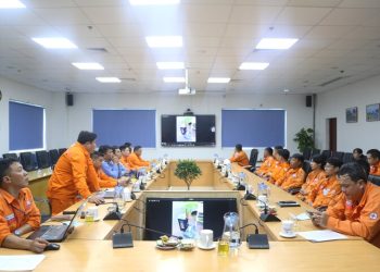 Diễn tập ứng phó thiên tai tại Nhiệt điện Duyên Hải trước cao điểm mưa bão
