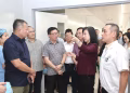 Bộ trưởng Bộ Y tế kiểm tra Bệnh viện Hữu nghị Việt Đức cơ sở Ninh Bình trước ngày khai trương